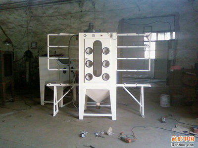 供應(yīng)手動玻璃噴砂機(jī)高清大圖-一步電子網(wǎng)